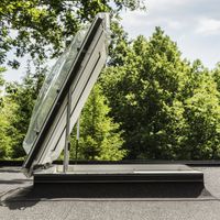 Ventana cubierta plana de salida a cubierta Ventana cubierta plana de salida a cubierta