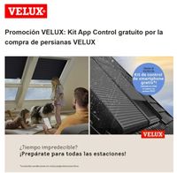 App Control VELUX de regalo
