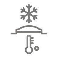 Ventana de cubierta plana VELUX con doble acristalamiento y sistema de aislamiento