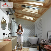Ventana VELUX en baño - Inspiración LasMejoresVentanasdeTejado.com