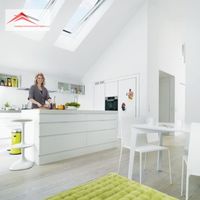 Ventana VELUX Integra giratoria en cocina - Las Mejores Ventanas de Tejado Ventana VELUX Integra giratoria en cocina - Las Mejores Ventanas de Tejado