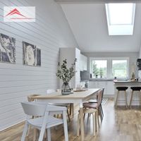 Ventana Integra giratoria VELUX en cocina - Las Mejores Ventanas de Tejado